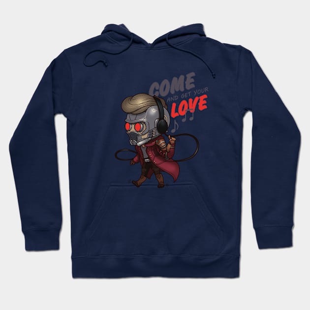 Star-Lord Music Hoodie by Sukus